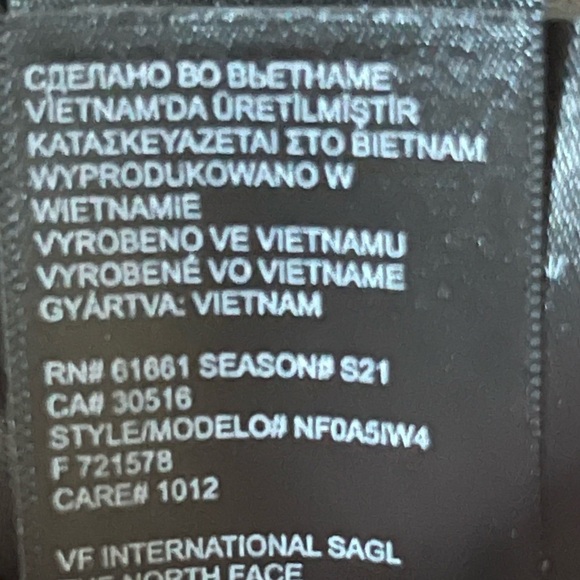 North Face Men’s Jacket Black Windbreaker Hooded Lightweight Polyester Size: 2XL - Picture 7 of 7